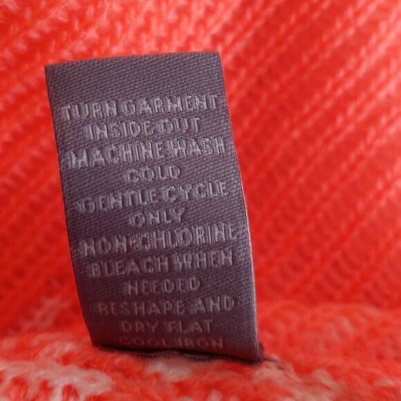 CHARLOTTE RUSSE HOT PINK & CREAM CARDIGAN SZ.M EUC - Picture 7 of 7